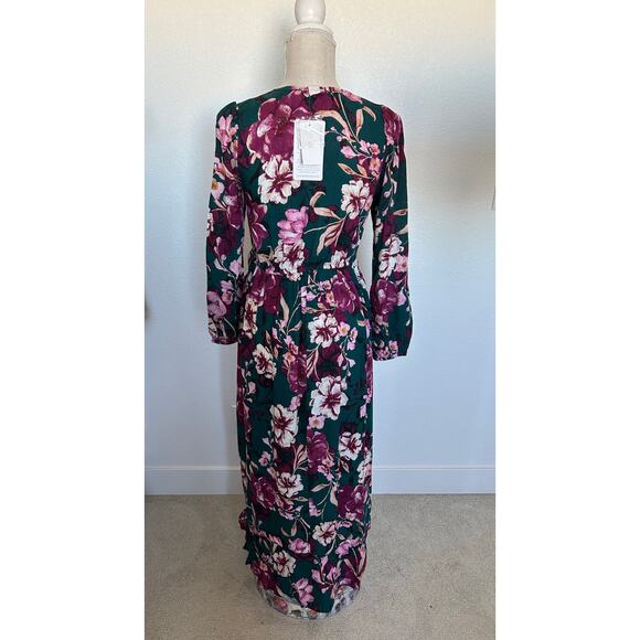 Band of the Free Aimee Floral Wrap Dress - S - Picture 4 of 4